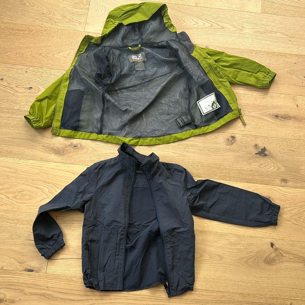 2 jackets Jack Wolfskin